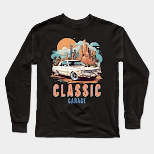 Classic Garage Car Vintage Long Sleeve T-Shirt